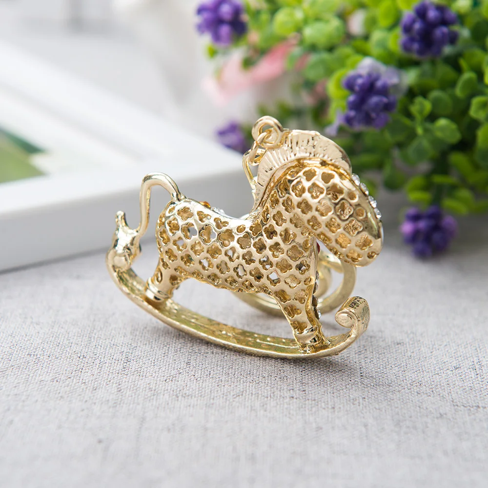 Beauty Horse автомобильный брелок с бриллиантами украшение для дома украшения авто