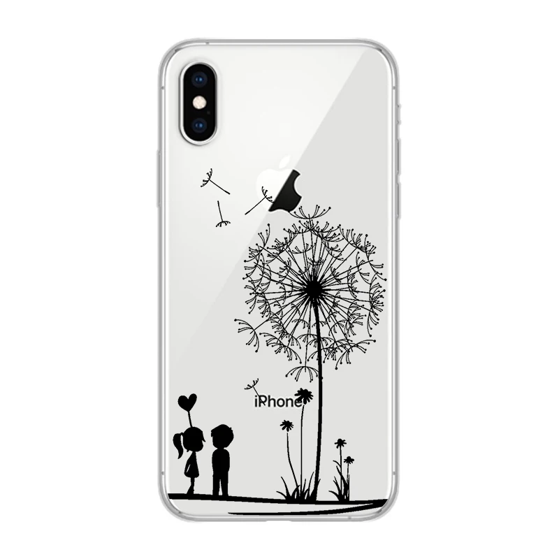 Ciciber чехлы для телефонов iPhone 11 Pro Max 8 7 6 6s Plus SE 5S Мягкий чехол из ТПУ X Xs XR XS