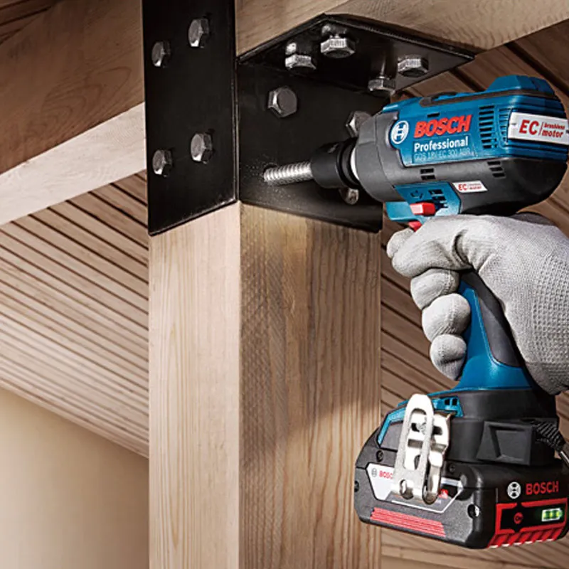 

Bosch Lithium Battery Impact Wrench GDS18V-EC300ABR High Torque Cordless Brushless Power Tool Auto Repair Electric Wrench