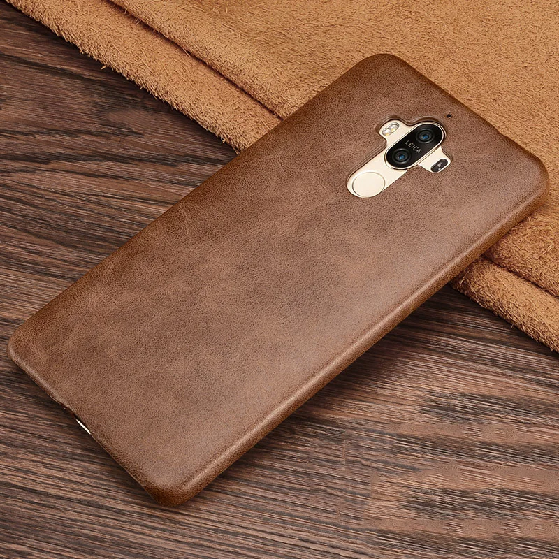Toraise Protective Case For Huawei Mate 9 Luxury Genuine Leather Back Cover Pro Phone Coque Capa |