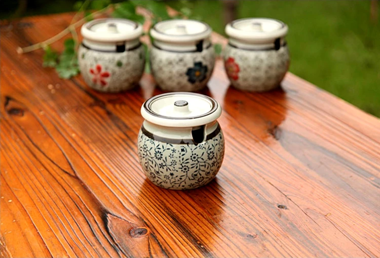 Быстрая доставка! Фарфоровые банки для соли и перца 250 мл|salt can|salt pepperfigurative artwork |