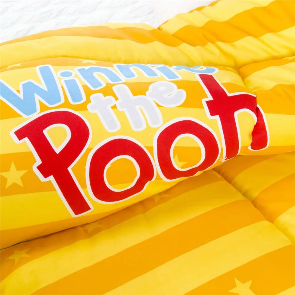 Одеяло с принтом Винни Пуха для девочек Хлопковое одеяло на осень и зиму