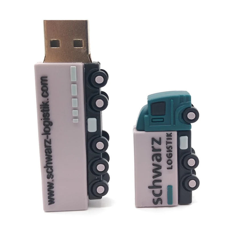 Usb флеш накопитель с мультяшными рисунками пожарных грузовиков 4 ГБ 8 16 32 64 карта