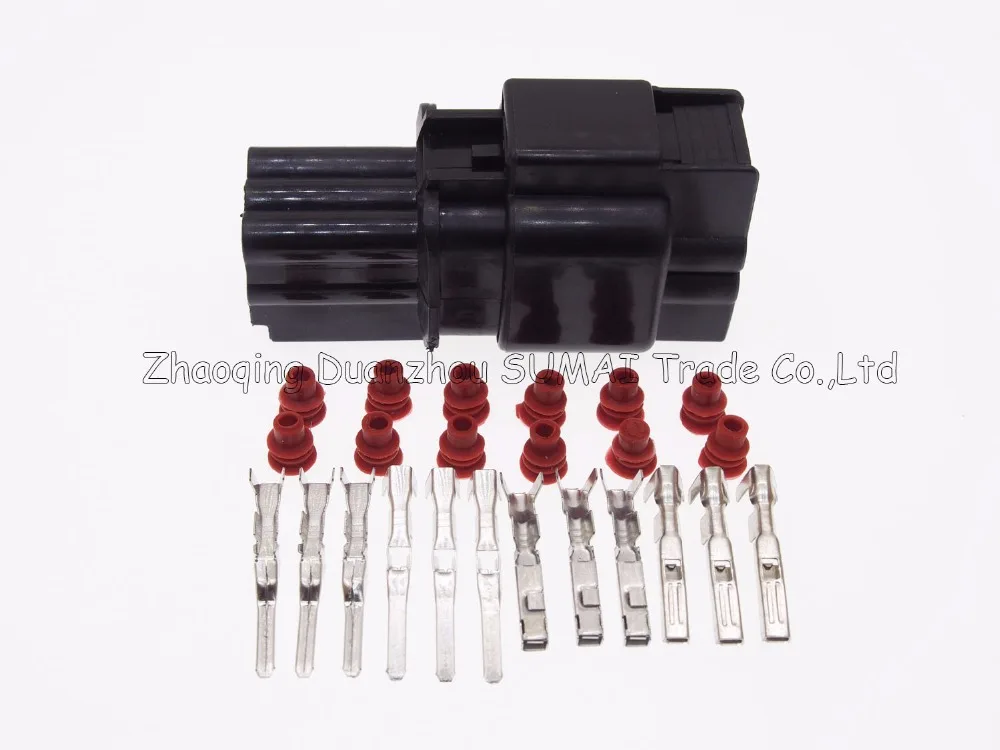 6 контактный разъем для автомобильной лампы автомобильный водонепроницаемый