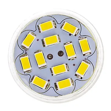 Светодиодная лампа HRSOD 5X GU4(MR11) 6 Вт 12 SMD 5730 570 лм естественный белый теплый MR11 В