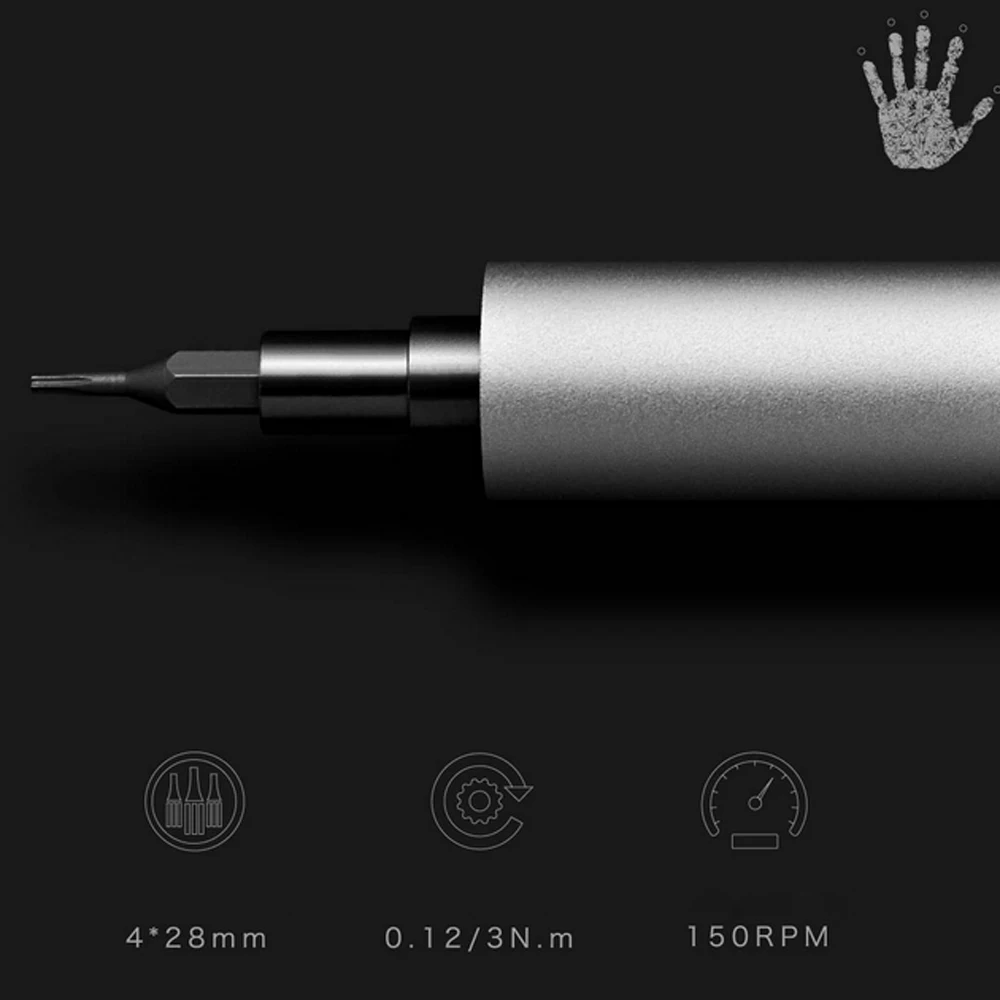 Xiaomi Wowstick SE электрический отвертка домашний необходимый 3 в 1 алюминиевый корпус