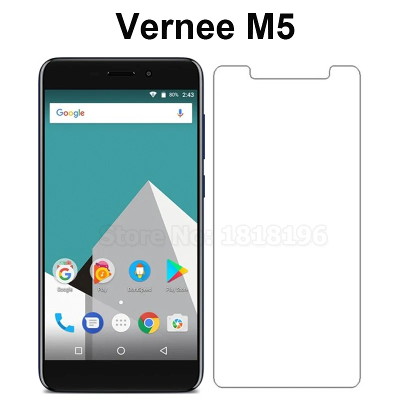 Защитная пленка для Vernee M5 взрывозащищенное Закаленное стекло мобильного