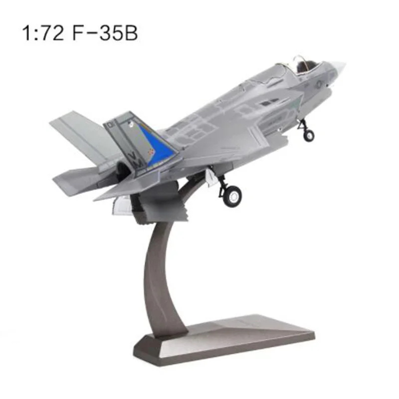 Масштаб 1/72 США истребитель самолета Американский стелс военно-морской армии F35