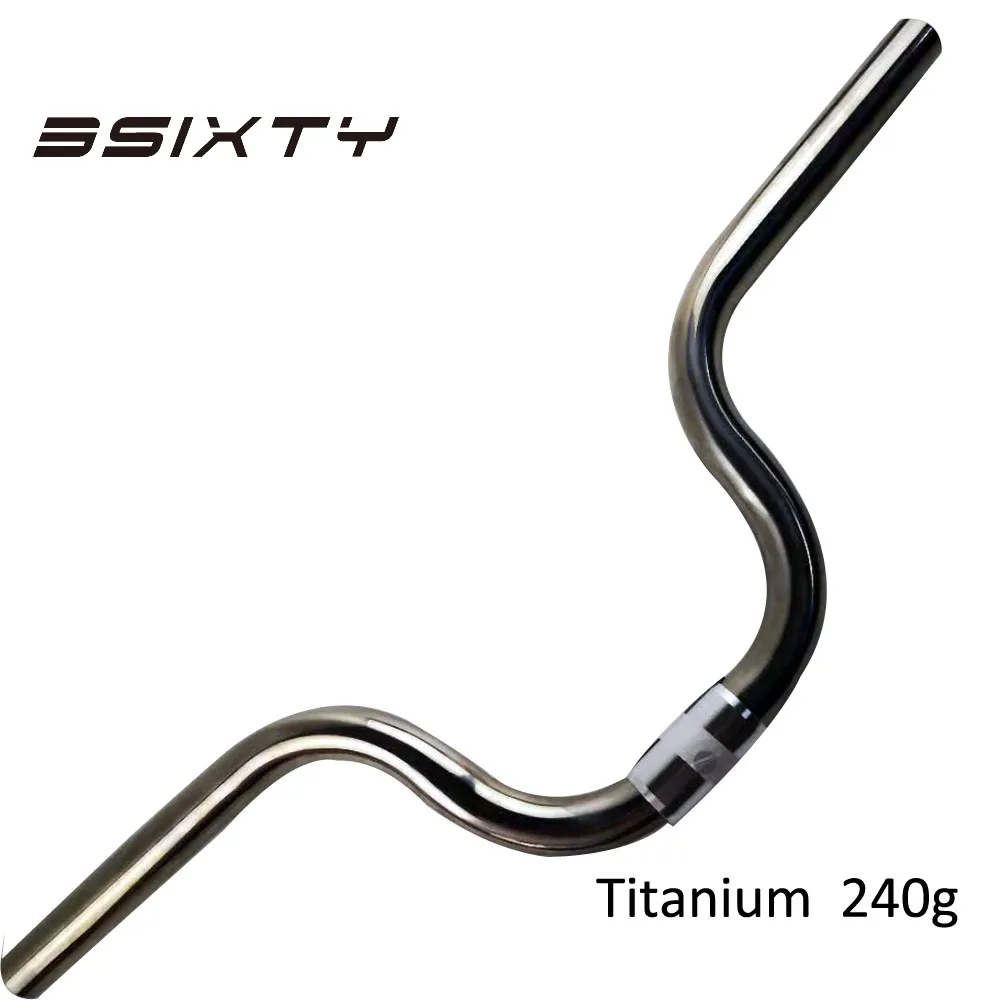 3SIXTY Руль из титана 3 25 4*520 мм для модели Бромптона М 240 г|Велосипедный руль| |