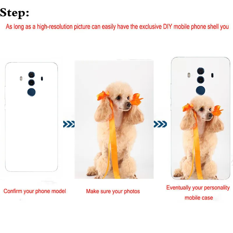 Пользовательские фото телефон чехол для Huawei P8 P9 P10 P20 Lite 2017 Plus mate 8 9 10 Pro Honor 5A 6 DIY