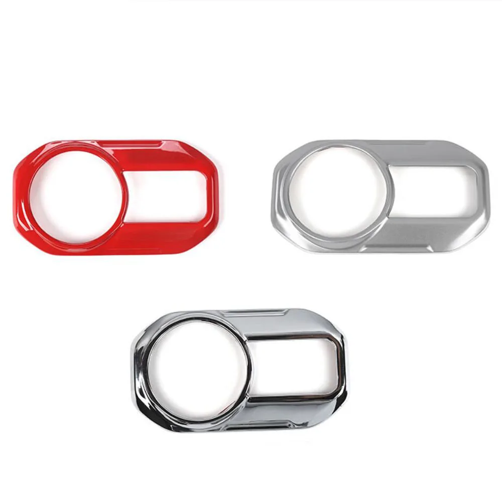 

Console Dashboard Sticker hHeadlights Front Drive Lamp Cover Sticker Decorative Trim For Wrangler JL Interior Accessories