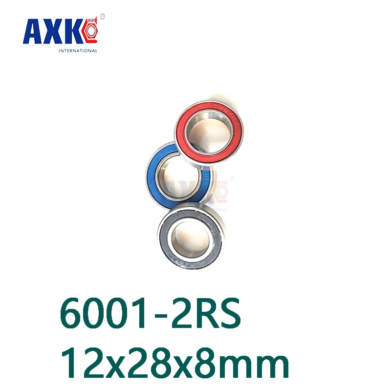 Axk 6001 2rs Rs Гибридный Керамический шарикоподшипник с глубоким желобом 12x28x8 мм|Валы|