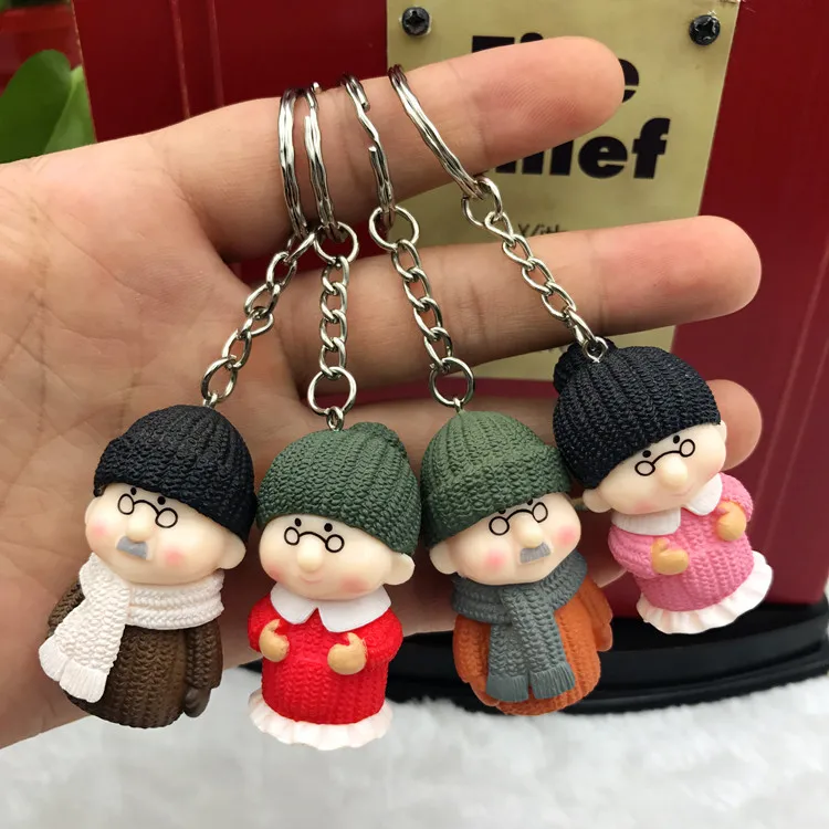 Брелок для ключей с героями мультфильмов 4 цвета|Брелоки| |