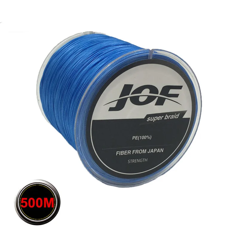Леска плетеная из ПЭ 8 нитей 500 м 15 20 30 40 50 60 80 120 150 lb|fishing line|braided fishing linejapan multifilament |