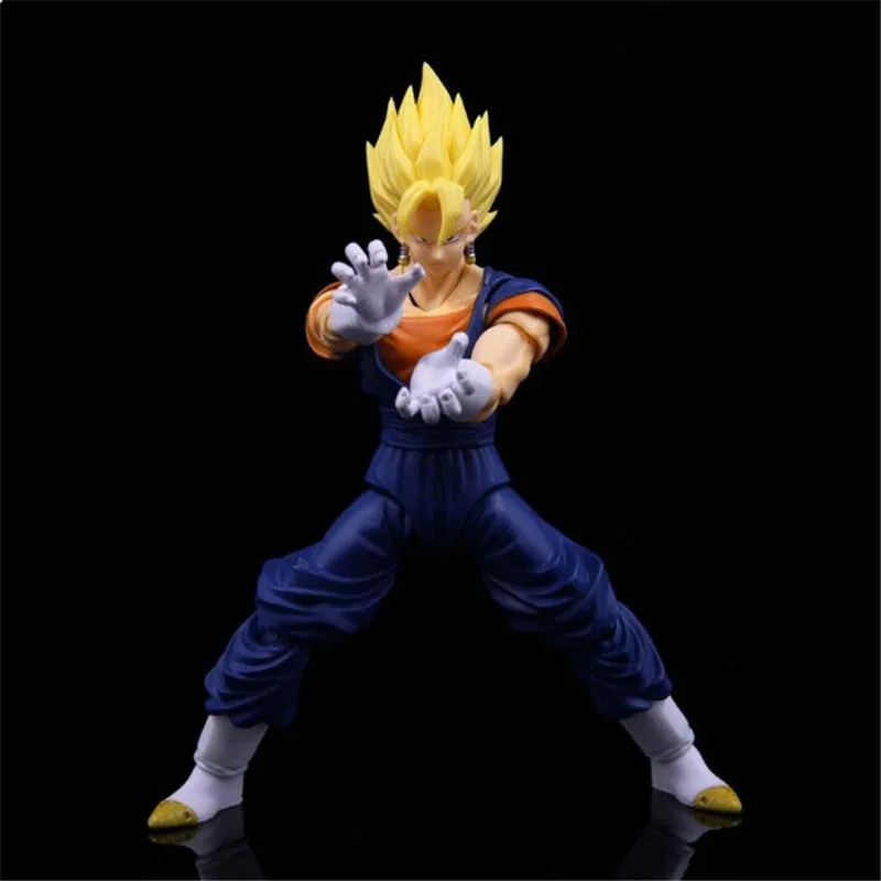 1 шт. 17 см Dragon Ball Z Супер Saiyan gogeta Совместное подвижный ПВХ аниме модель детская