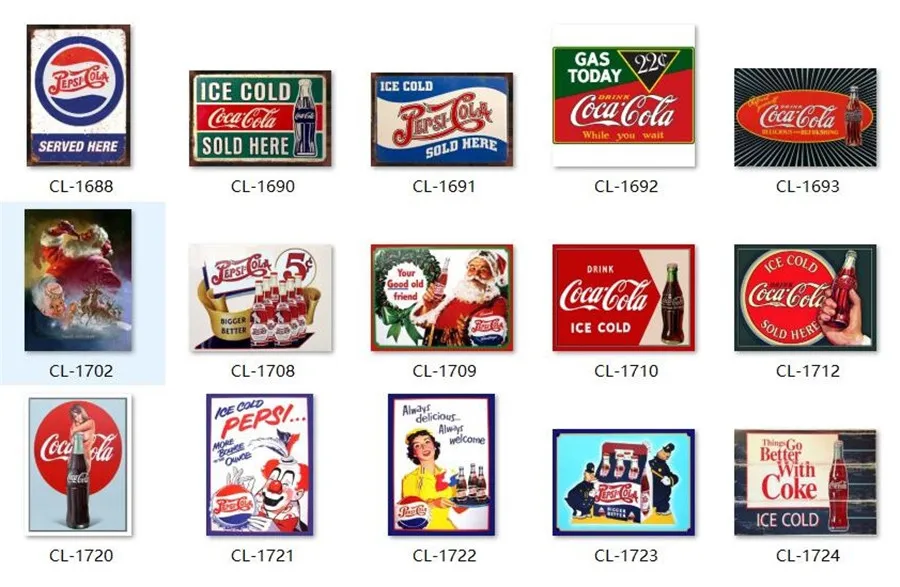 Оловянная металлическая табличка Coke C. 1916 ледяная холодная Ретро Винтажные знаки