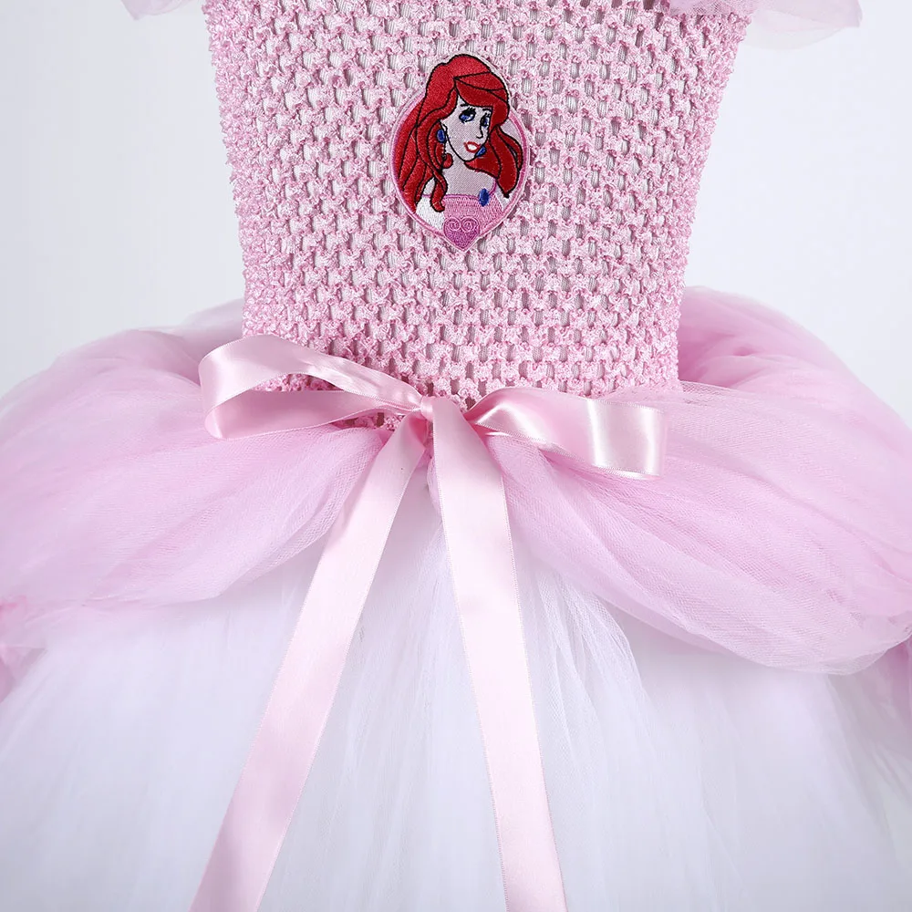 Спящая Красавица Принцесса Аврора до колена платье-пачка для дня рождения Дети