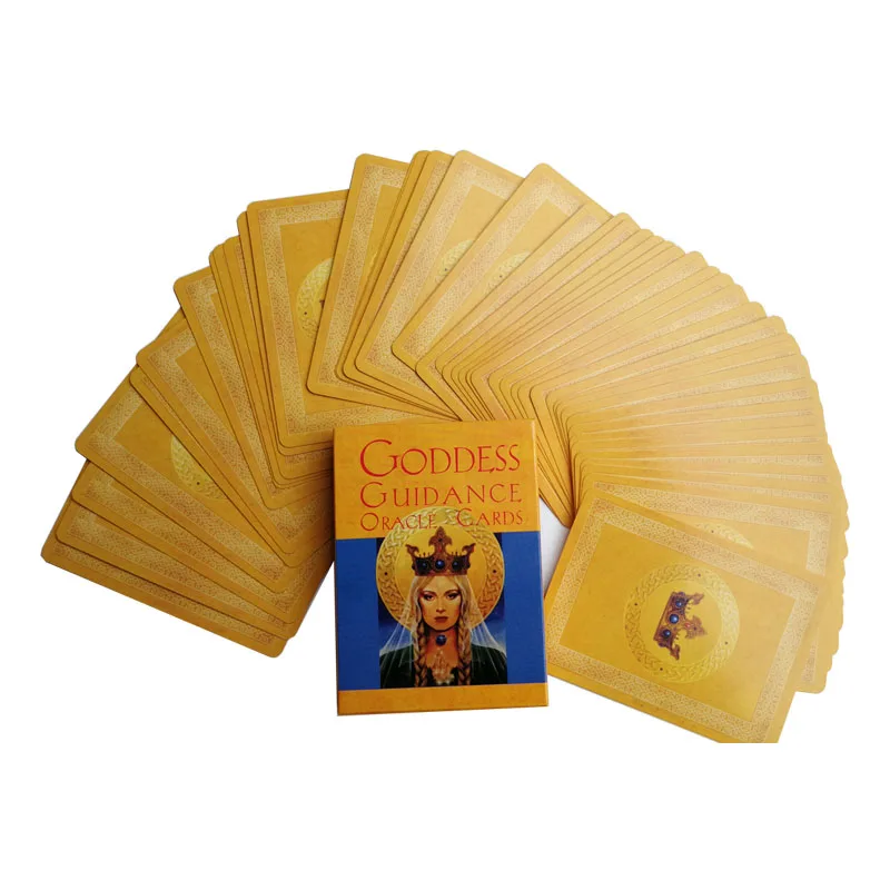 Goddess oracle cards the mythic fate divination для fortune games 44-card deck