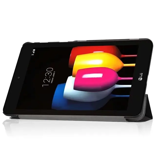 Роскошный ультра тонкий кожаный чехол-книжка для LG G Pad F2 8 0 Sprint LK460/T-Mobile X2 Plus V530 8&quot