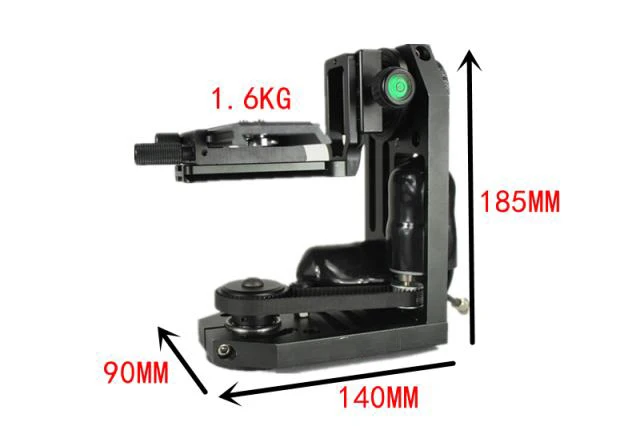 POWERKAM PT-0 моторизованный панорамирование наклона крепление без контроллера для BMCC, DSLR, GH4, BMD