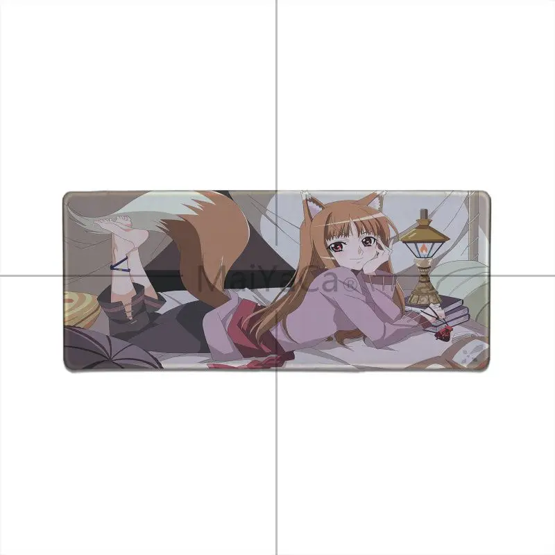 MaiYaCa Spice and Wolf Holo beauty Аниме Девушки ноутбук компьютер коврик для мыши геймер игровая клавиатура Коврик компьютер планшет коврик для мыши