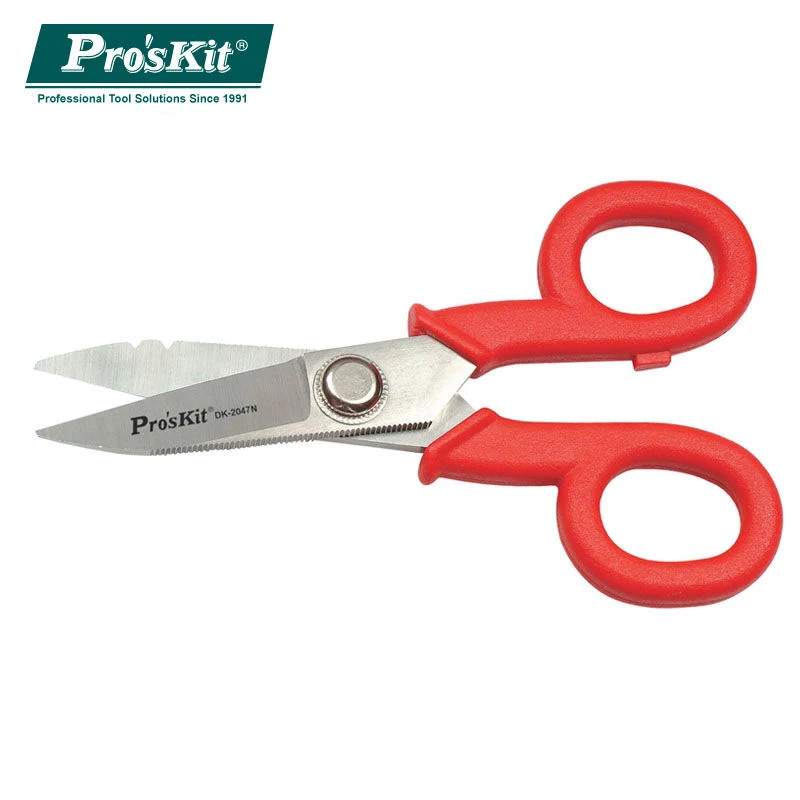 Pro'skit DK 2047N многофункциональный нож для зачистки электрических кабелей ножницы