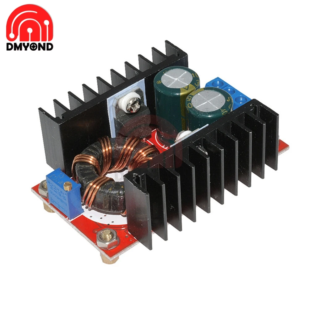 

DC-DC Boost Converter DC DC Step Up 150W Converter Module Adjustable Static Power Supply Voltage Regulator Step Up Module 5V