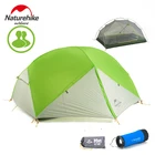 Палатка туристическая Naturehike Mongar 2, двухслойная, водонепроницаемая, Ультралегкая, на 2 человека, DHL