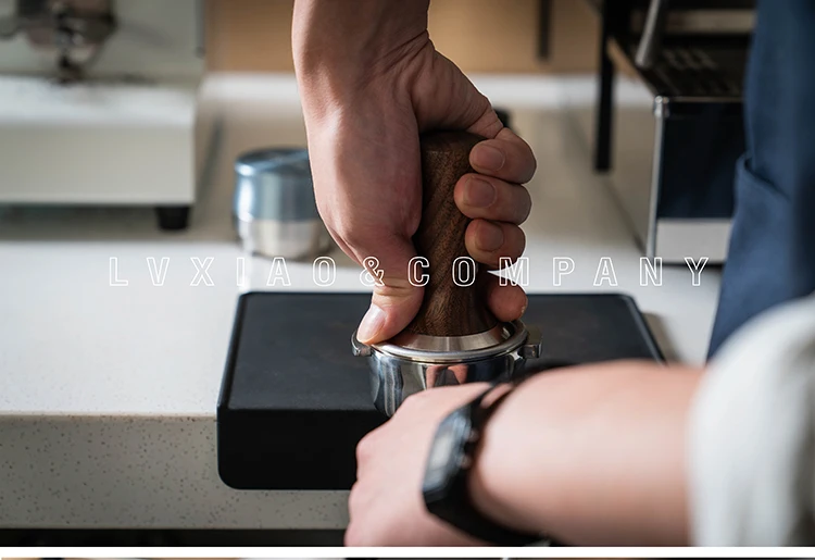 watchget Coffee TAMPER 280g Walnut/stainless steel