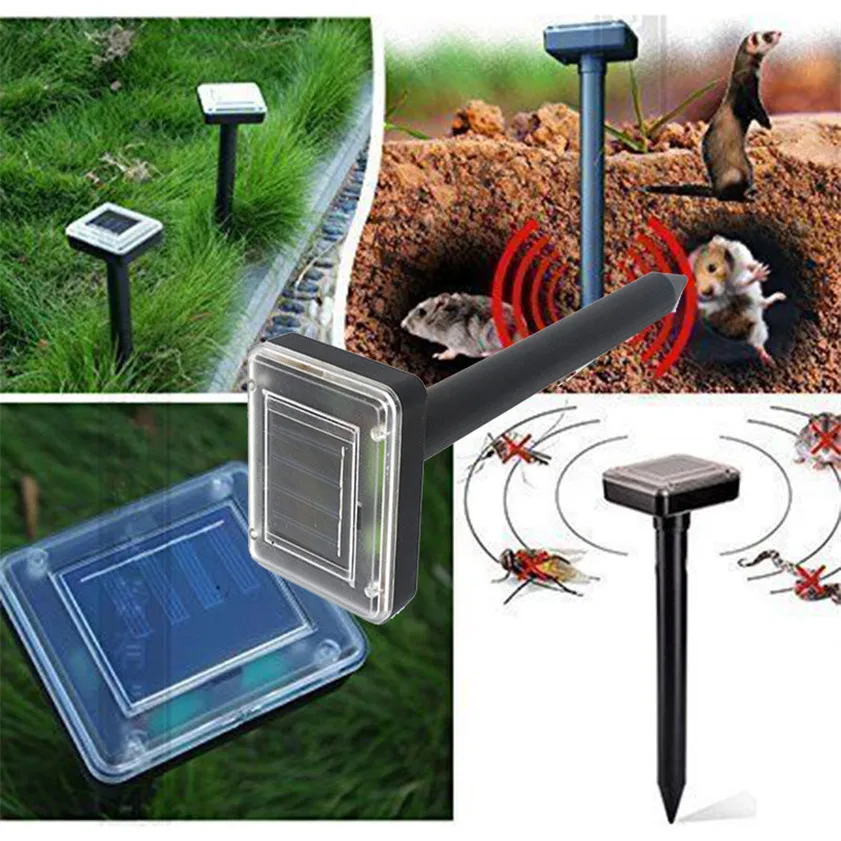 2 шт. ультразвуковой отпугиватель мышей Кротов грызунов|repeller|repeller ultrasonicrepellent pest |