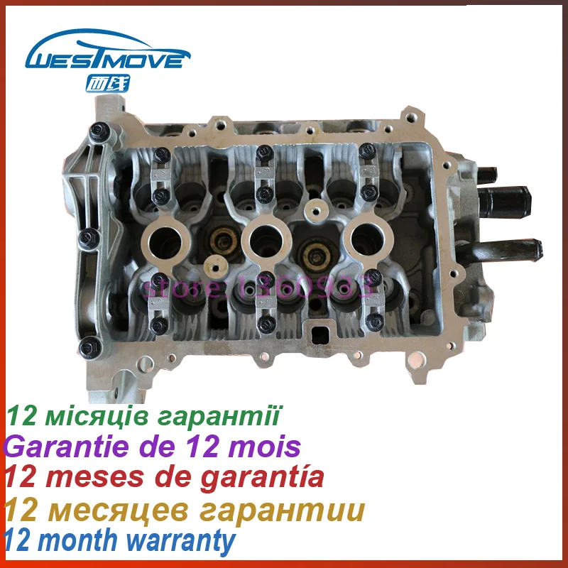 Головка блока цилиндров для бензина BYD F0 Geely Gleagle Panda 998CC 1.0L DOHC 12 В двигатель: JL3G10