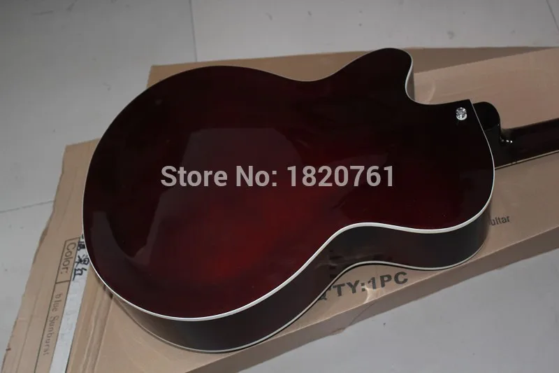 Бесплатная доставка Высокое качество трава Gretsch Сокол 6120 ДЖАЗ Полу Bigsby тремоло