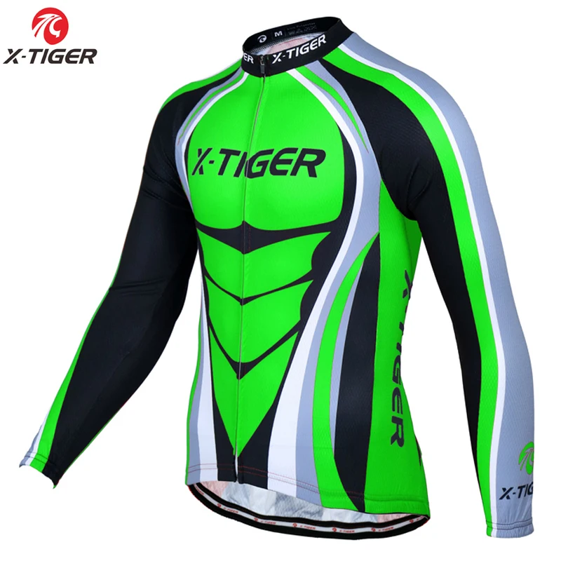 

X-Tiger Pro Long Sleeve Cycling Jerseys Mountain Bike Clothing Breathable Bicycle Clothes Wear Ropa Ciclismo Cycling Clothing