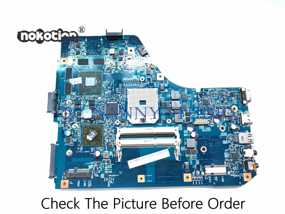 Материнская плата PANANNY для ноутбука ACER ASPIRE 5560 5560G MB.RNZ01.001 MBRNZ01001 48.4M702.011 DDR3