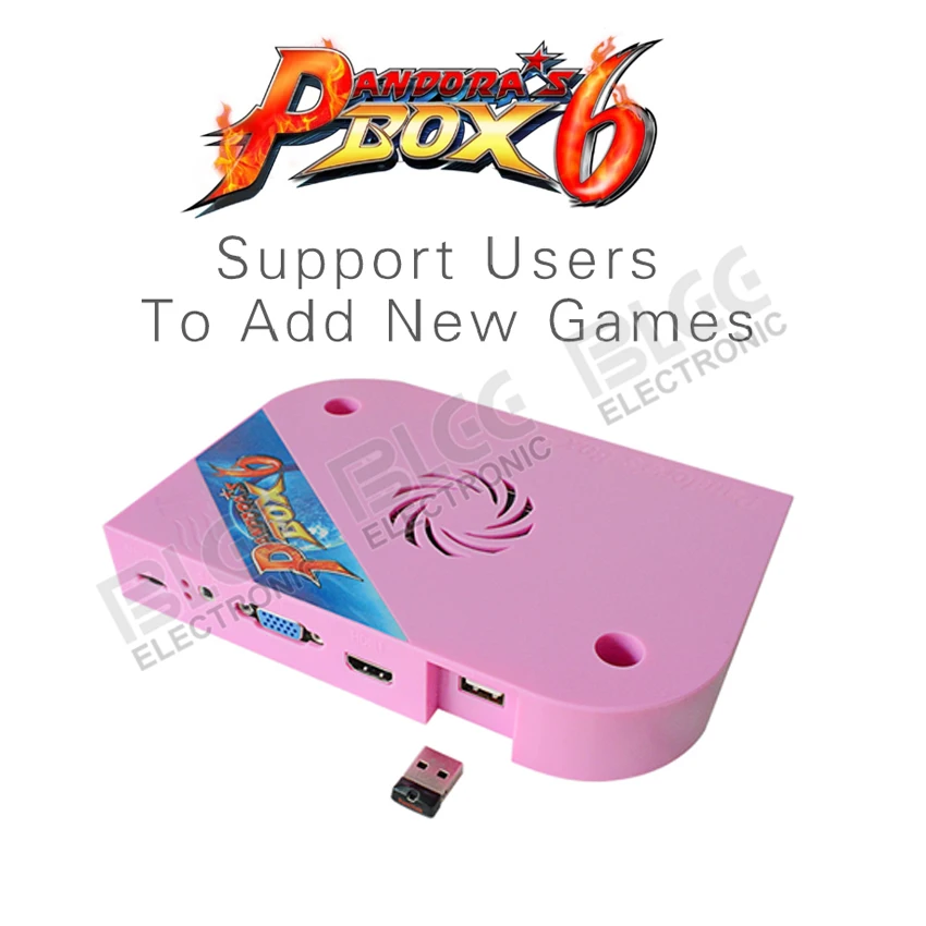 5 шт. Pandora Box 6 1300 в 1 семейная версия HDMI/VGA/CGA выход игровая доска с jamma для аркадной