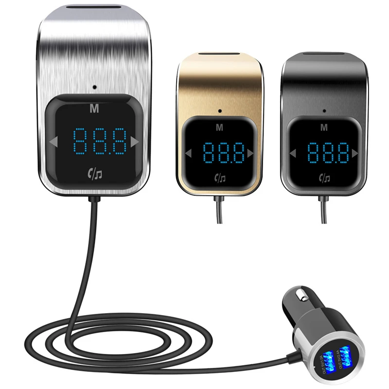 Автомобильный MP3 плеер вход TF карта Aux Usb Bluetooth fm передатчик BC39 беспроводной