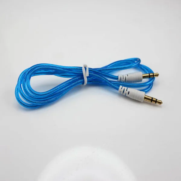Лидер продаж стерео аудио AUX кабель с разъемом 3 5 мм для iPhone iPod 500 шт.|audio cord|aux audio3.5mm