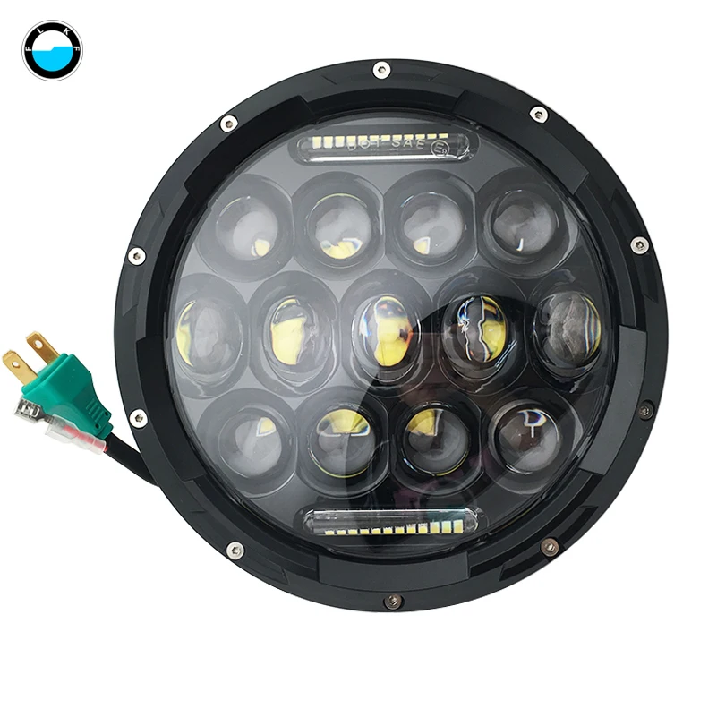 Пара 7 дюймов 75 Вт светодиодный фары H/L луч H4 H13 с DRL для Jeep Jk Tj Fj Cruiser грузовиков 4wd