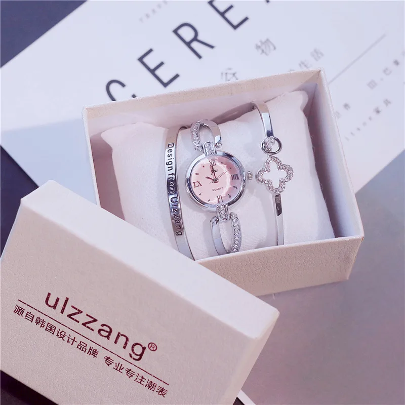 2018 изысканный подарок роскошные женские аксессуары прилагаемые часы и два