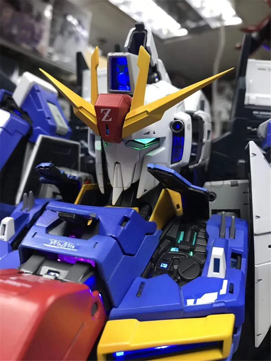 Фигурка YIHUI в наличии модель сборе Gundam zeta груди 1:35 фигурка со светодиодсветильник