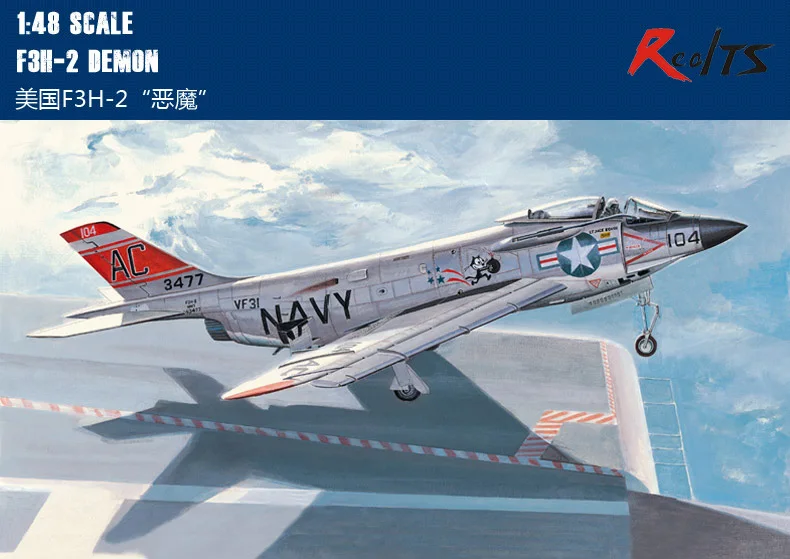 

RealTS HobbyBoss 1/48 80364 F3H-2 Demon модель комплект Хобби босс