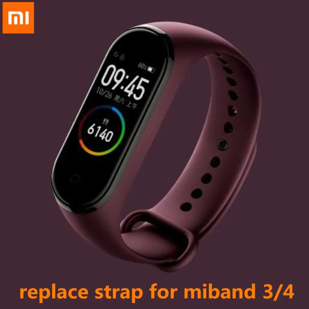 Браслет Xiaomi для Miband 4 3 NFC спортивный ремешок силиконовый ремешок для mi band 4 3 аксессуары браслет Miband4 ремешок 3
