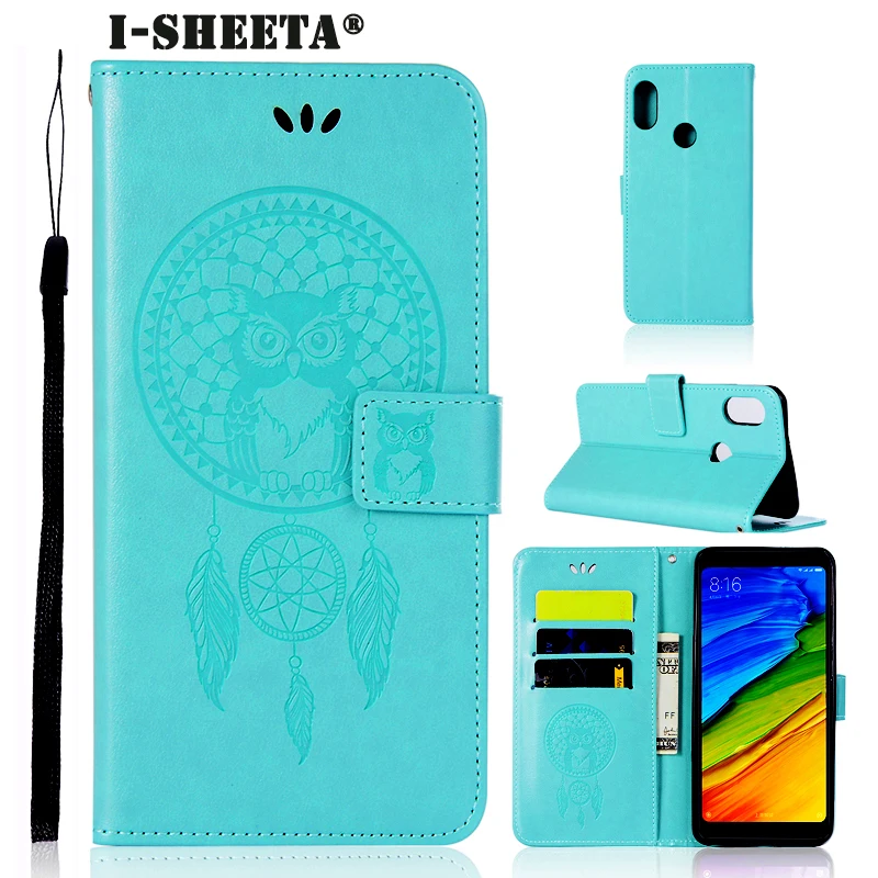 360 Full Protection For Xiaomi Redmi Note 5 6 Pro 5A Case PU Leather Silicon Wallet Flip for xiaomi A1 A2 With Lanyard | Мобильные