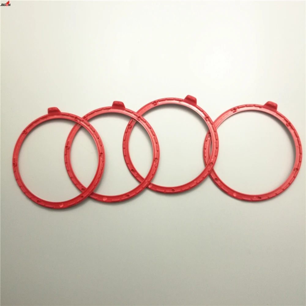 4 шт. сменные красные кольца на вентиляционное отверстие для Audi A3 S3 2013 2014 2015 2016