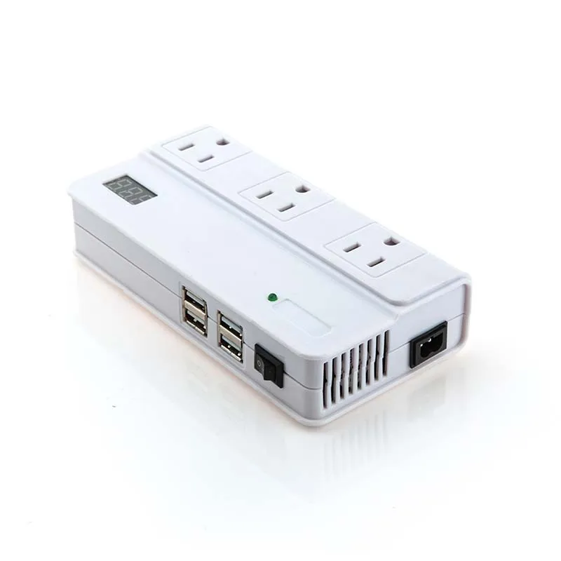 Автомобильное зарядное устройство 12 В 220 200 Вт 4 USB порта|converter adapter|converter 12v 220vconverter