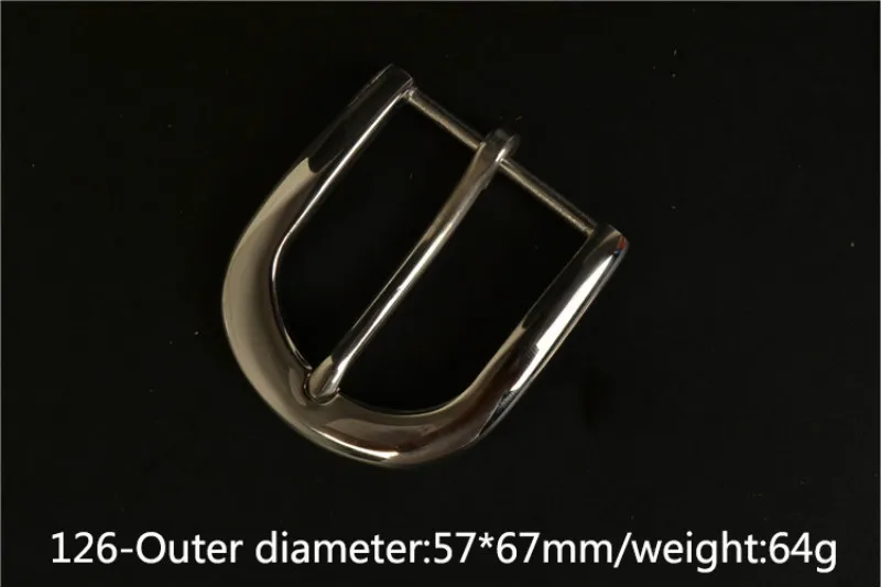 Meetee 1pc 40mm High-grade Stainless Steel Belt Buckles Metal Mirror Pin Buckle DIY Leather Craft Jeans Decor Accessory BD532 | Дом и сад