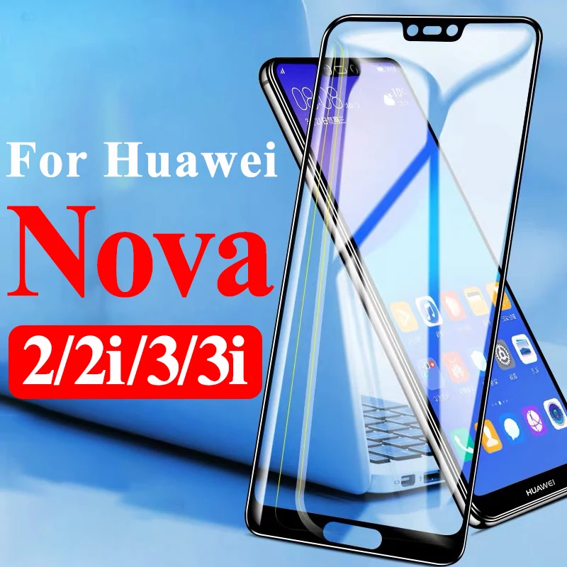 Защитное стекло для huawei nova 3 Защита экрана huavei 3i 2 2i armor huvei i i2 i3 закаленное nova3 лист