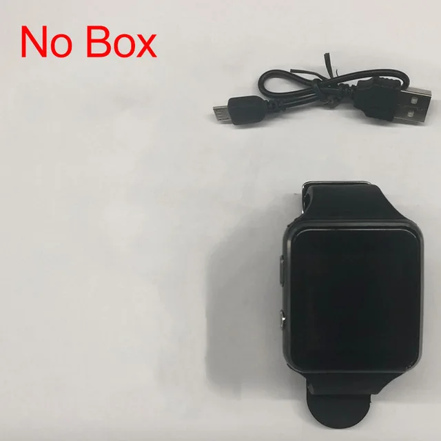 Black No Box Новые X6 Смарт-часы с камерой сенсорный экран Поддержка SIM TF карта Bluetooth мужские умные часы для iPhone Xiaomi Android телефон - Цвет: Black No Box