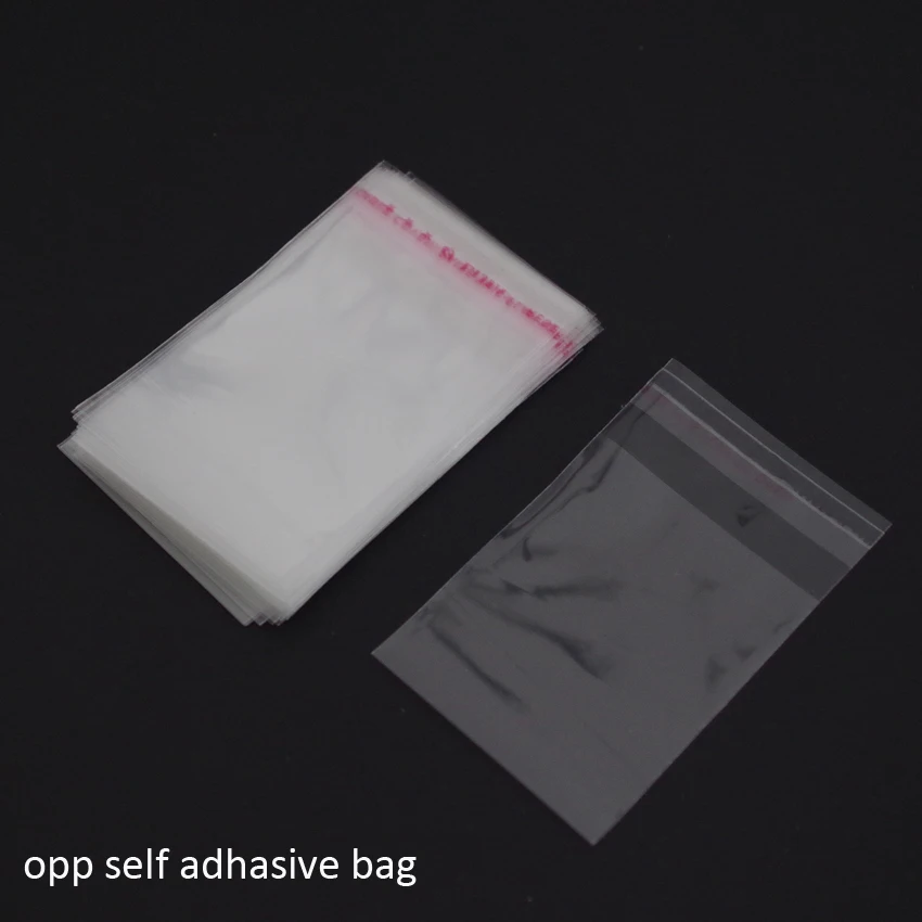 

200pcs/lot Resealable Bopp/poly/cellophane Bag 18x21+3cm Transparent Opp Gift Plastic Packaging Bags Self Adhesive Seal