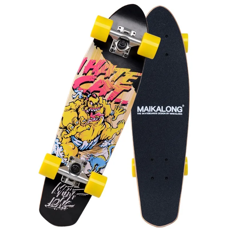 Maple Cruiser Board Профессиональный Скейтборд 26x" Лонгборд скейтборд полный для девочек мальчиков